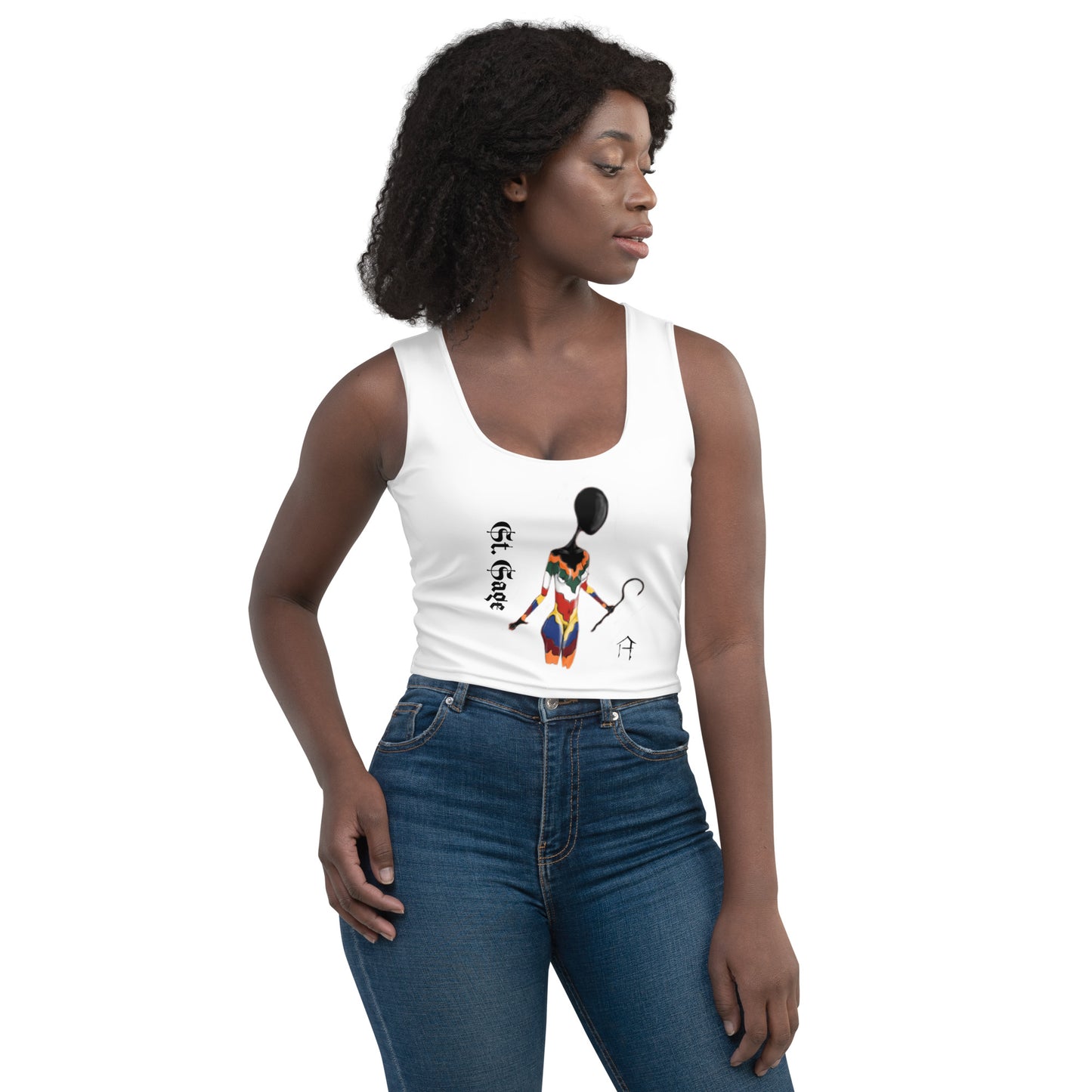 Women's St. Sage Crop Top