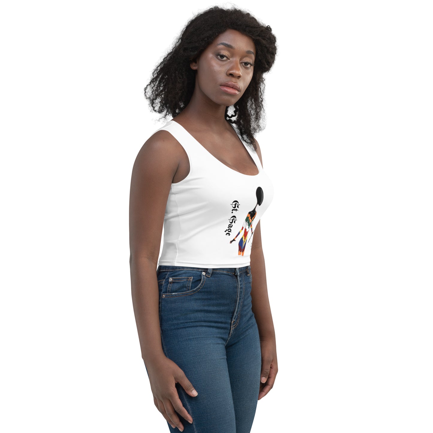 Women's St. Sage Crop Top